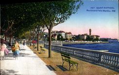 CPA Saint Raphael Boulevard Felix Martin 