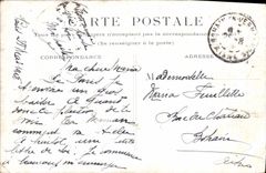 VINTAGE POSTCARD Paris Rules of Gambetta