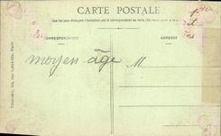 VINTAGE POSTCARD Paris Turn Law courts