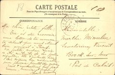 VINTAGE POSTCARD Turn Paris Panorama of the Garden of Tileries