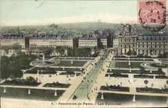 CPA Panorama de Paris Les Tuileries