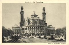 CPA Paris Le Trocadero