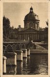 VINTAGE POSTCARD Paris the institute of France