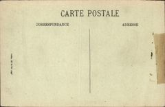 VINTAGE POSTCARD Paris the Left bank Taken of Trocadero