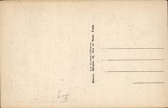 VINTAGE POSTCARD Paris Vault of the Val de Grâce