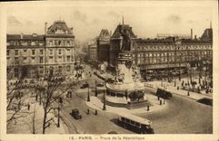 CPA Paris Place de la Republique