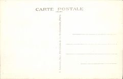 VINTAGE POSTCARD Paris Trocadero Rhinoceros Elephant