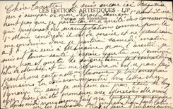 VINTAGE POSTCARD Paris Trocadero and the Bridge of Iena