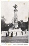 CPA Paris Monument de Gambetta