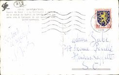 CPM Saint Raphael Square du Gand Le Communier 