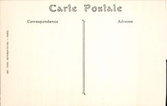 POSTAL Pau de la VENDIMIA que la avenida Leon dice