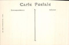 POSTAL Pau interior de la VENDIMIA del comedor del castillo