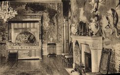 POSTAL Pau de la VENDIMIA el cuarto del castillo del d Albret de Jeanne