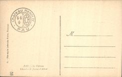 POSTAL Pau de la VENDIMIA el cuarto del castillo del d Albret de Jeanne