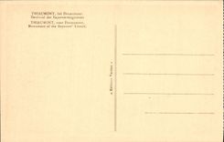 VINTAGE POSTCARD Thiaumont close Douaumont Monument of sliced Militaria bayonets