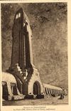 VINTAGE POSTCARD Ossuary of Douaumont the Militaria headlight