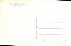 CPA Cambrai Les Jardins