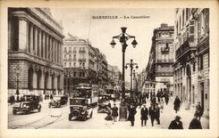 CPA Marseille La Canebiere