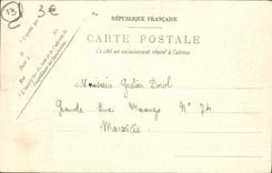 CPA Marseille Le Chateau d'If et les Iles Frioul Coucher de soleil