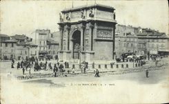 CPA Marseille La porte d'Aix 