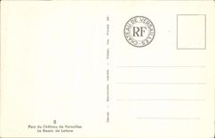 CPA Versailles Parc du Chateau de Le Bassin de Latone