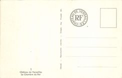 CPA Chateau De Versailles La Chambre du Roi