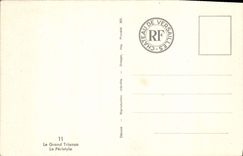 VINTAGE POSTCARD Castle Of Versailles the peristyle