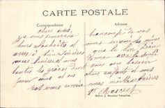 VINTAGE POSTCARD Palate Of Versailles Park of Small Trianon the farm