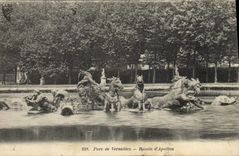 CPA Parc De Versailles Bassins D'Apollon