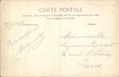 VINTAGE POSTCARD Palate Of Versailles Frontage of Large Trianon on the Gardens