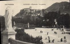 POSTAL de la VENDIMIA pesada la opinión de la explanada