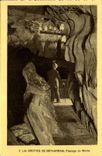 VINTAGE POSTCARD the Caves De Betharram Passage of the Monk