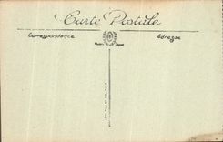 Tapa del Arras de la POSTAL de la VENDIMIA del Bautista del St Jean Militaria de la torre