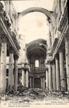 CPA Arras Interieur de la Cathedrale Militaria