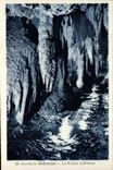 CPA Betharram Grottes La riviere inferieure