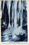 CPA Grottes de Betharram Phenomene de stalactite et stalagmites suspendues Le miroir