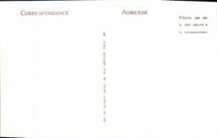 La POSTAL Fecamp de la VENDIMIA los acantilados tiene marea baja