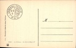 CPA Pau Le Chateau Le Lit de Henri IV