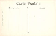 POSTAL Pau de la VENDIMIA vista en la cadena de los Pyrenees y el pico del sur de Ossau