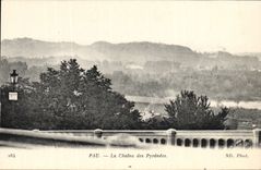 CPA Pau La Chaine des Pyrenees