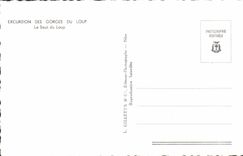 MODERN CARD Excursion of the throats of the Wolf the jump of the wolf