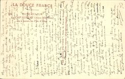 CPA Le Cap Ferrat Vu a Travers les Pins d'Alep