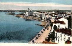 CPA Saint Raphael Le boulevard Felix Martin et les quais