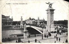 CPA Paris Le Pont Alexandre III