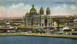 CPA Marseille La Cathedrale