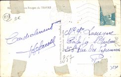 VINTAGE POSTCARD Red Rocks Of Trayas