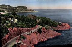 MODERN CARD Trayas the Road Of gold Cornice At the bottom the collar of Esquillon