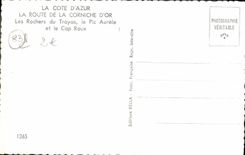 MODERN CARD Rocks Of Trayas the Russet-red Peak Aurele And Cape