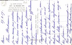 CPM La Corniche D'Or La Route Du Bord De Mer entre Theoule et le Trayas Dans le fond le Cap Roux 