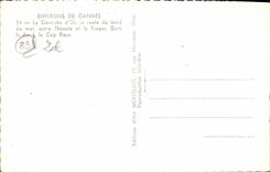 MODERN CARD Surroundings Of Cannes the Gold Cornice the Road of the seaside between Theoule and Trayas in the content the Russet-red Cape